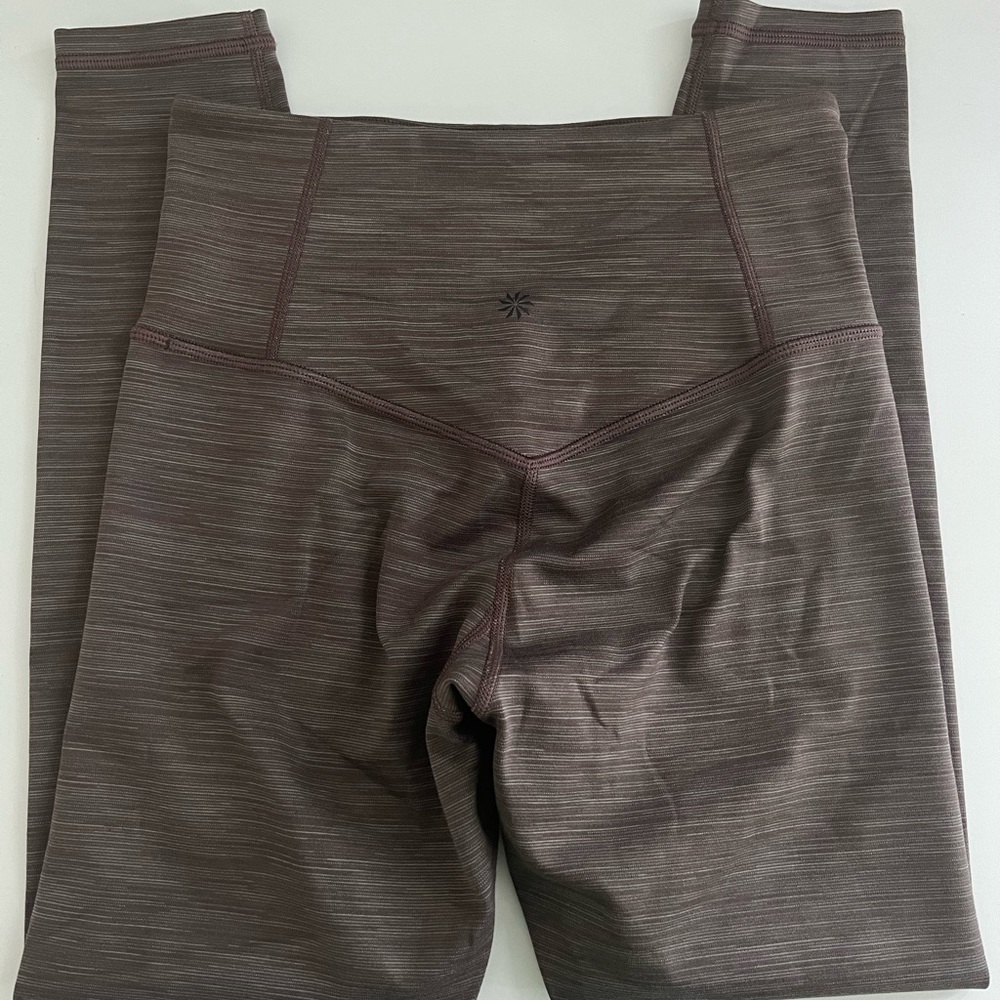 Athleta‎ Elation Space Dye 7/8 Tight XS Brown